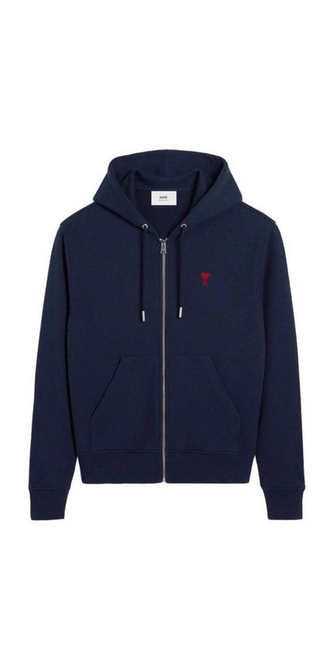 AMI PARIS - ALEXANDRE MATTIUSSI Sweatjacke Ami Sweatjacke Blau von AMI PARIS - ALEXANDRE MATTIUSSI