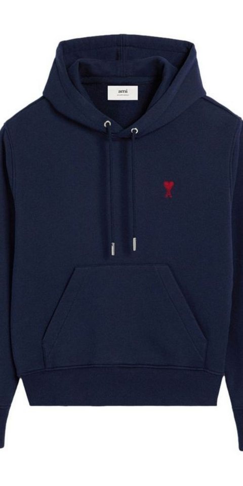 AMI PARIS - ALEXANDRE MATTIUSSI Sweatshirt Ami Sweatshirt Blau mit Kapuze XL AMI PARIS - ALEXANDRE MATTIUSSI Sweatshirt Ami Sweatshirt Blau mit Kapuze XL von AMI PARIS - ALEXANDRE MATTIUSSI