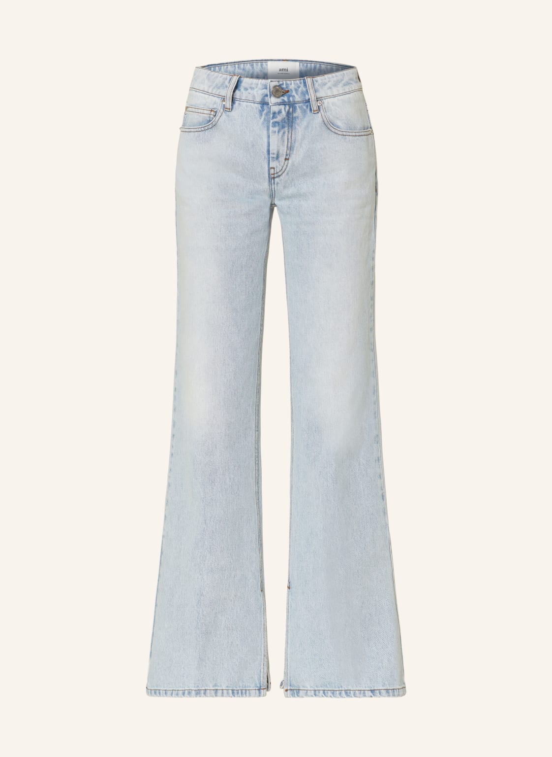 Ami Paris Flared Jeans blau von AMI PARIS