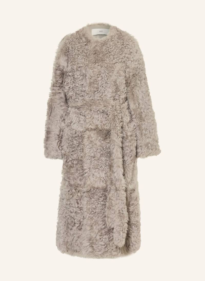 Ami Paris Mantel grau von AMI PARIS