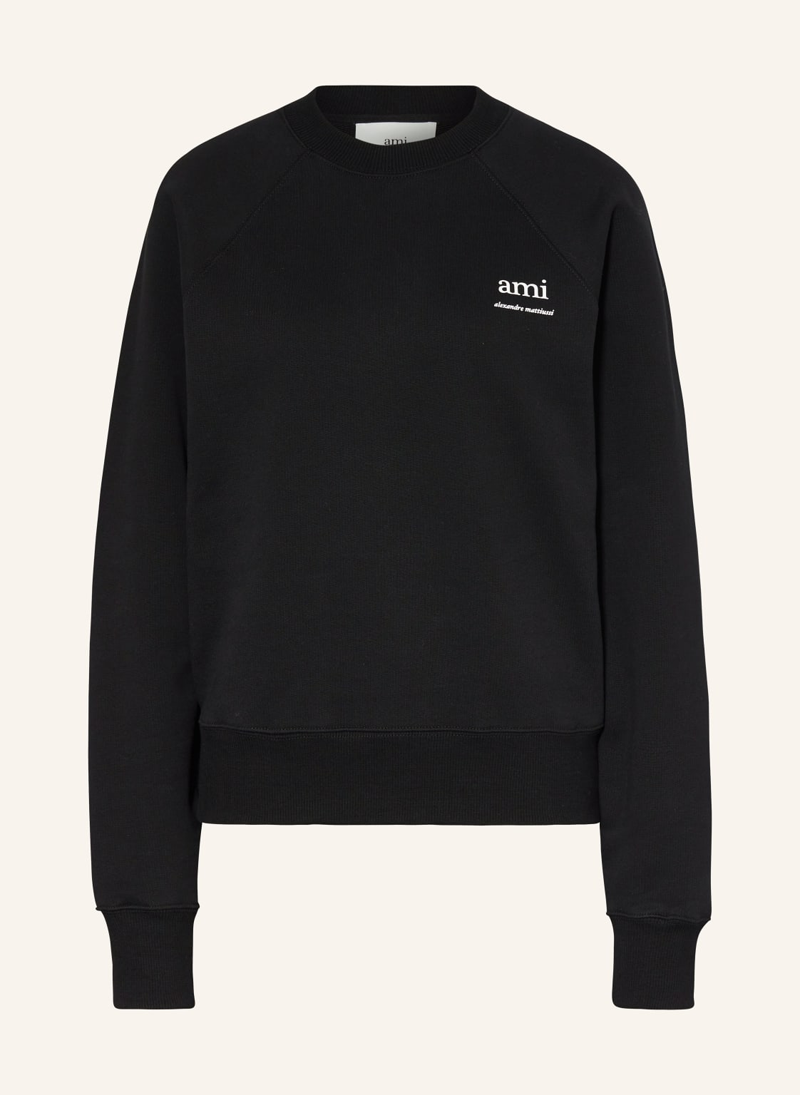 Ami Paris Sweatshirt schwarz von AMI PARIS