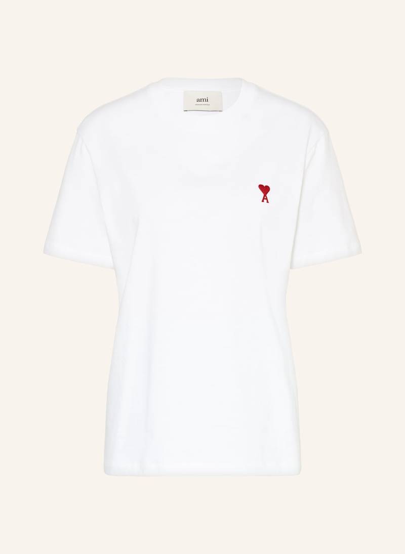 Ami Paris T-Shirt weiss von AMI PARIS