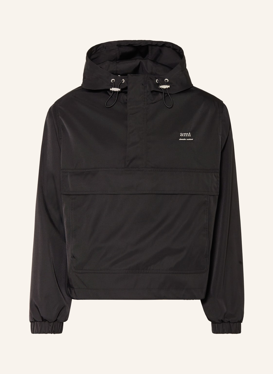 Ami Paris Windbreaker schwarz von AMI PARIS