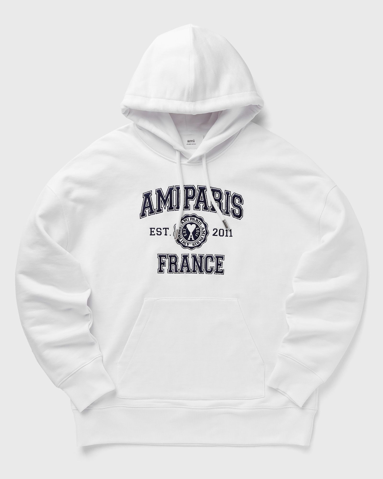 AMI PARIS HOODIE men Hoodies white in Größe:M von AMI Paris