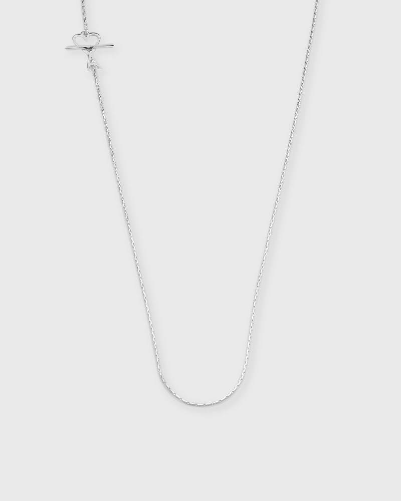 AMI Paris ADC CHAIN NECKLACE men Jewellery silver in Größe:ONE SIZE von AMI Paris