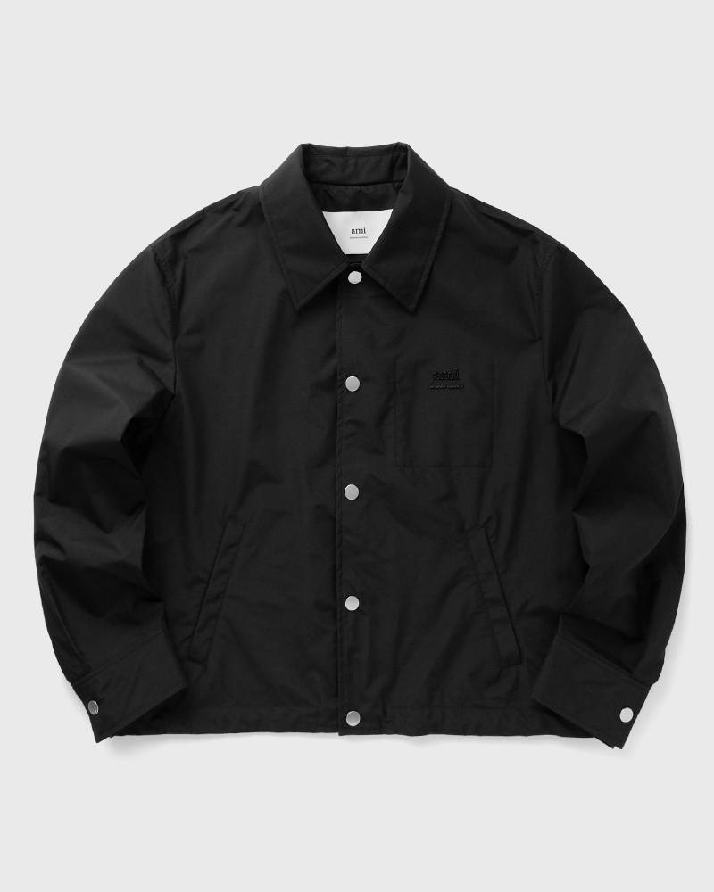 AMI Paris ALEXANDRE MATTIUSSI BUTTONED JACKET men Overshirts black in Größe:L von AMI Paris