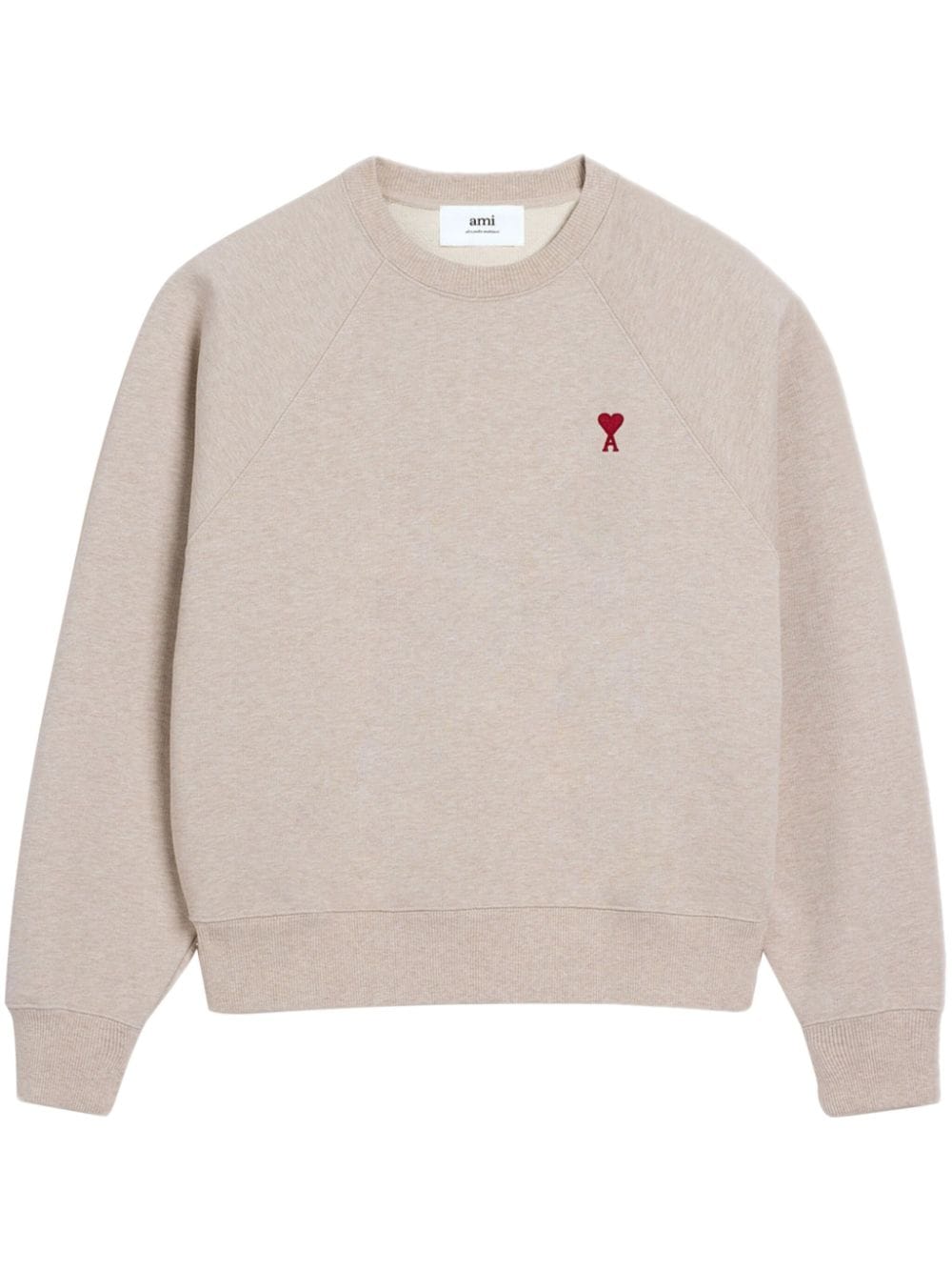 AMI Paris Ami de Coeur Sweatshirt - Nude von AMI Paris