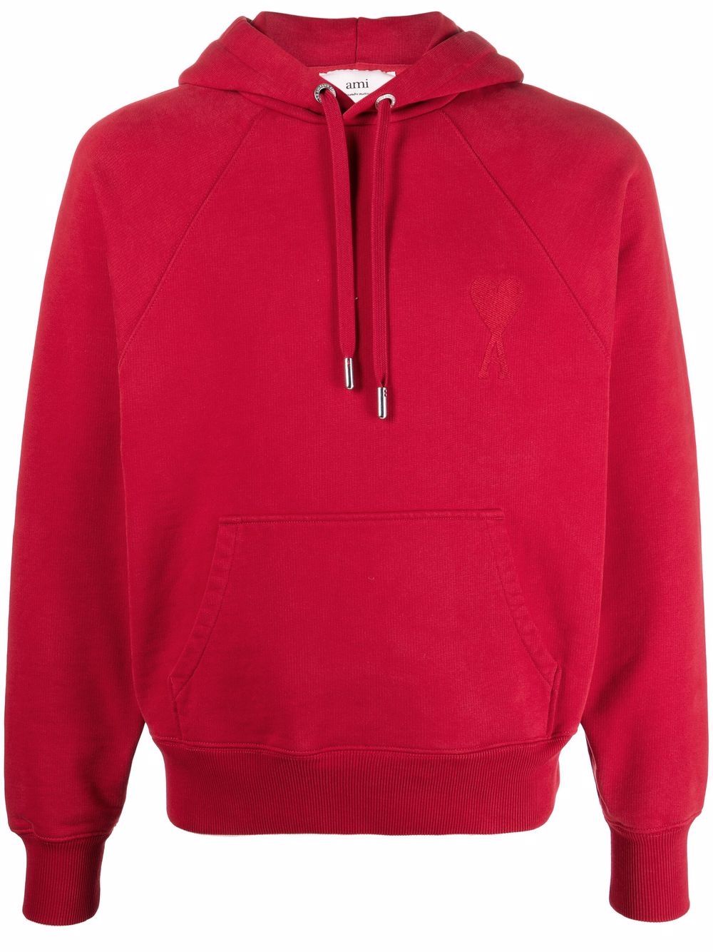 AMI Paris Ami de Coeur Hoodie - Rot von AMI Paris