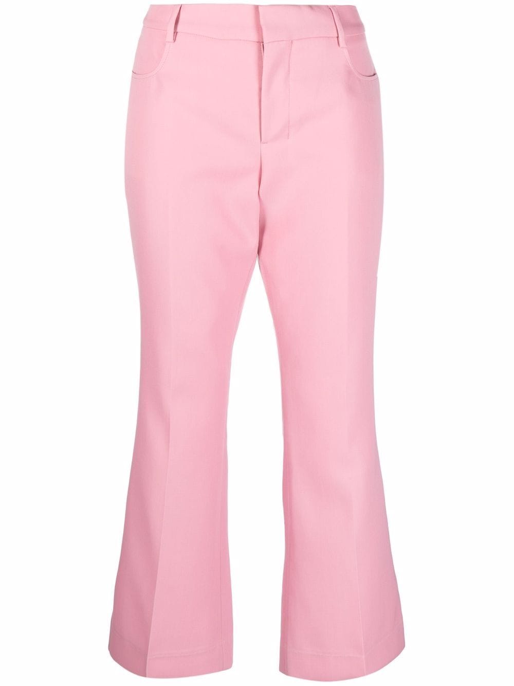 AMI Paris Ausgestellte Cropped-Hose - Rosa von AMI Paris