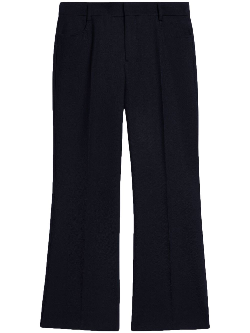 AMI Paris Ausgestellte Cropped-Hose - Schwarz von AMI Paris