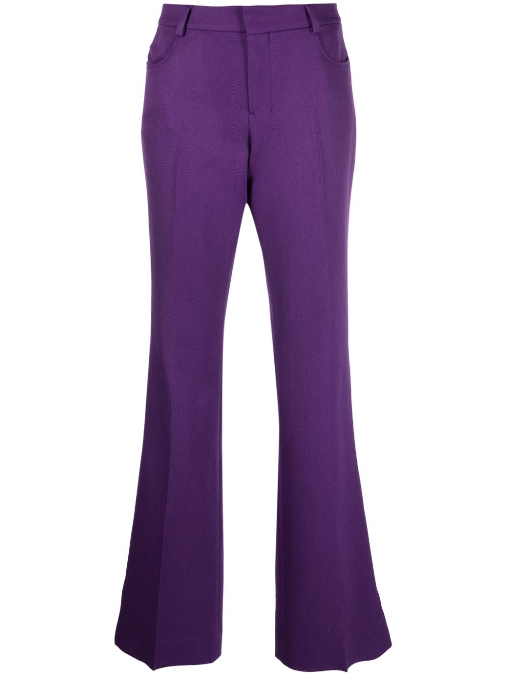 AMI Paris Ausgestellte Twill-Hose - Violett von AMI Paris