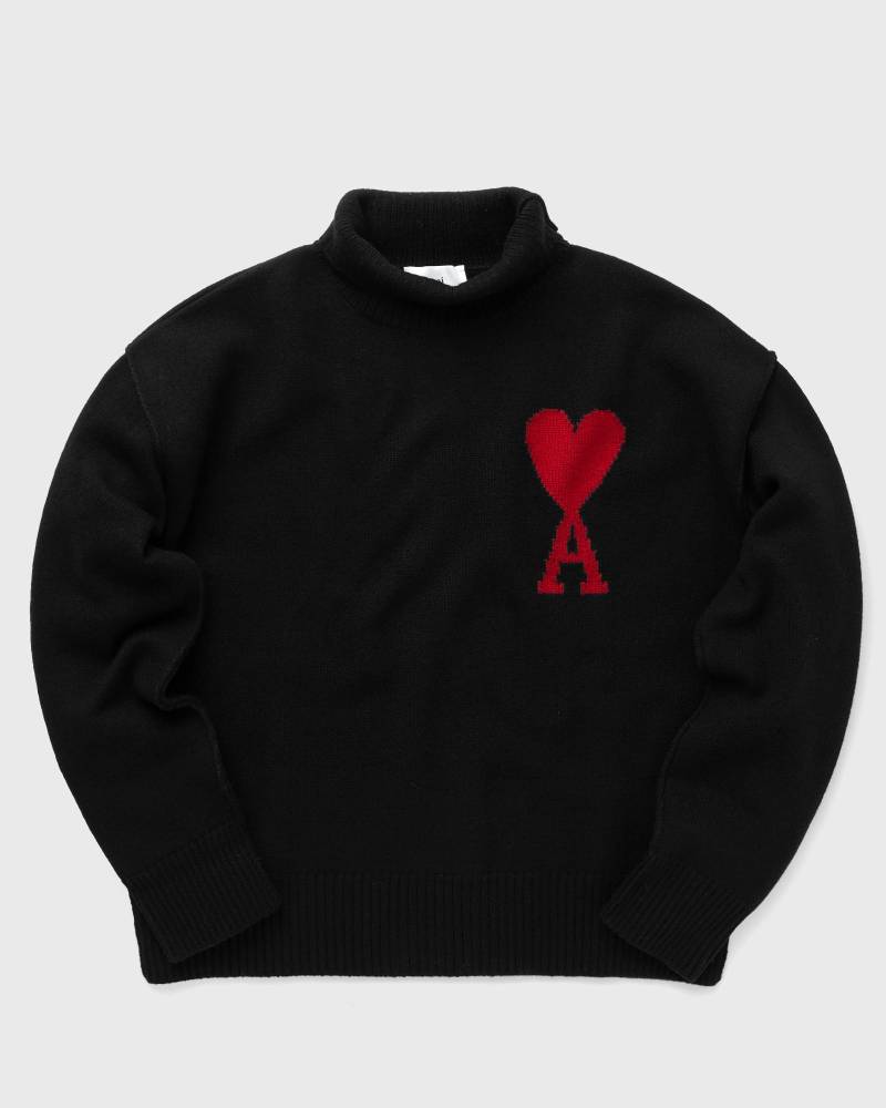 AMI Paris BOXY RED ADC SWEATER men Pullovers black in Größe:L von AMI Paris