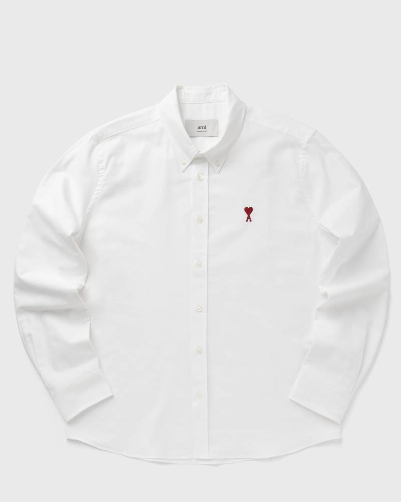 AMI Paris CLASSIC ADC SHIRT men Longsleeves white in Größe:L von AMI Paris