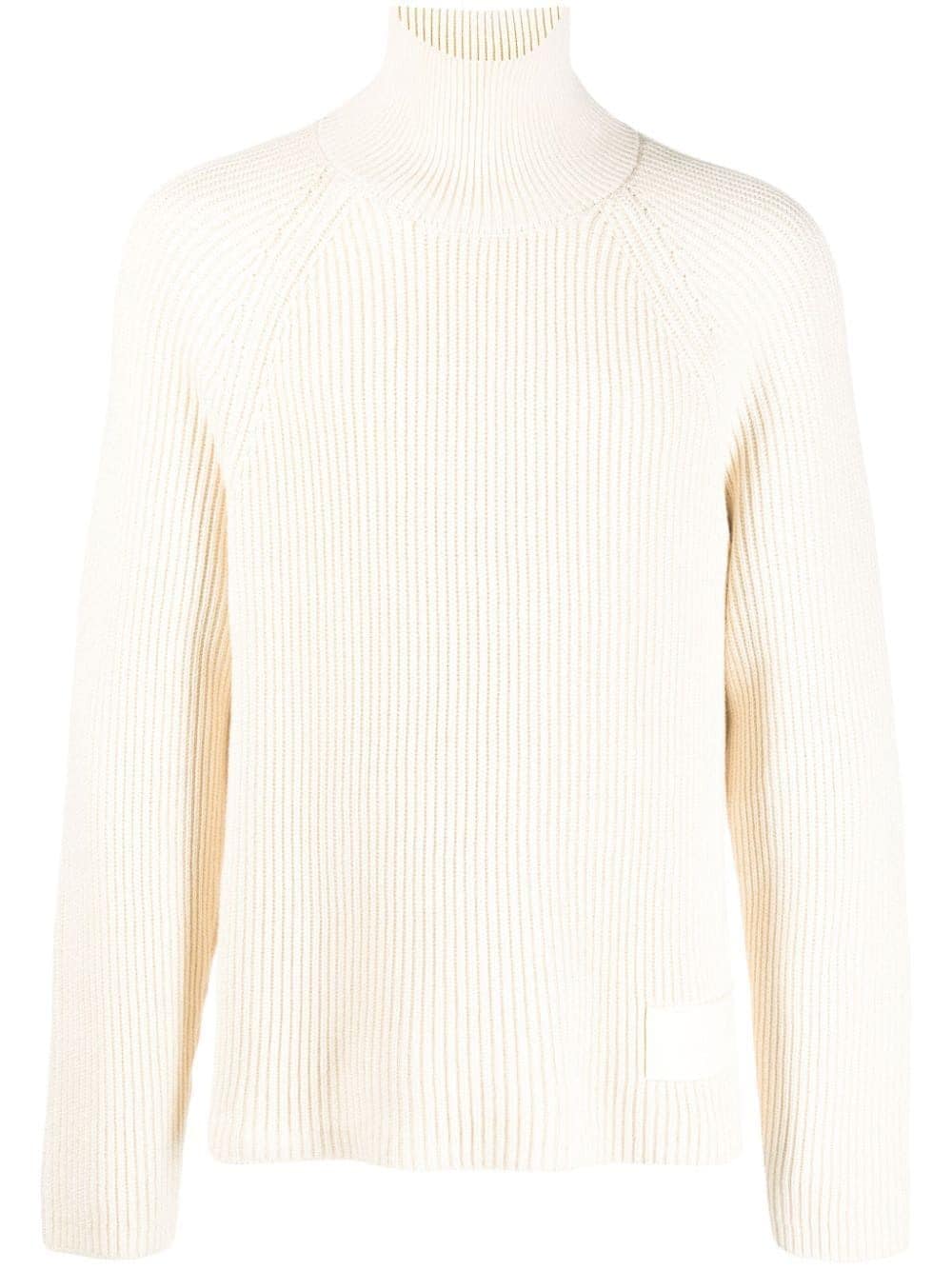 AMI Paris Gerippter Ami Alexandre Mattiussi Pullover - Nude von AMI Paris