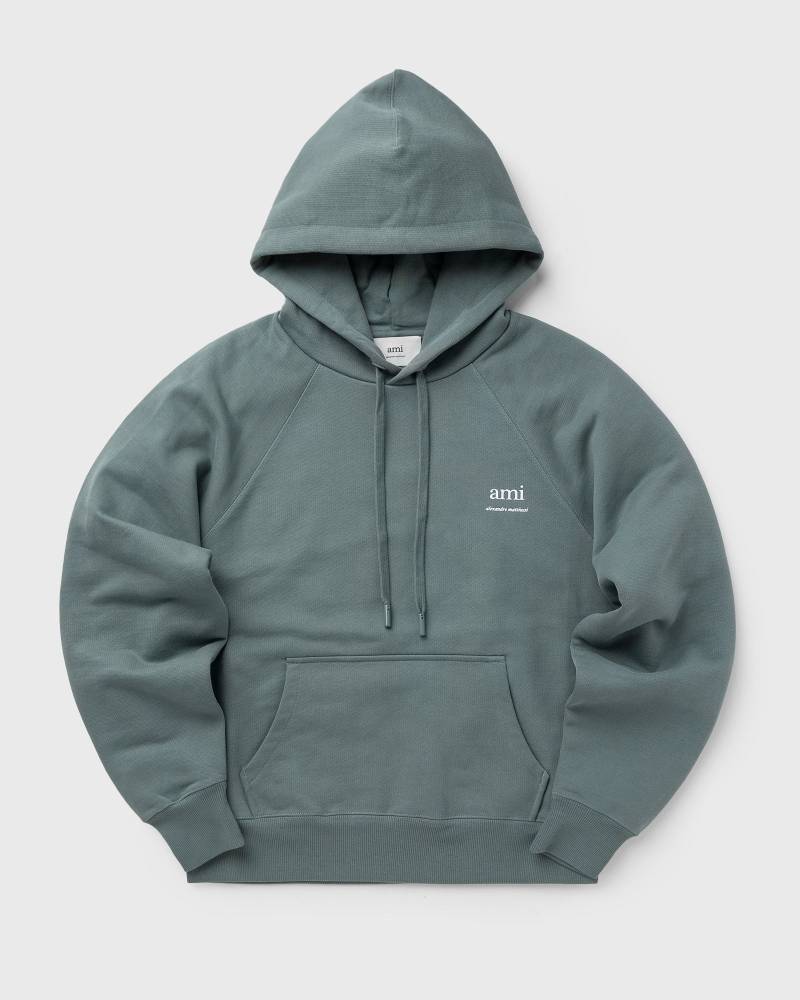 AMI Paris HOODIE AMI ALEXANDRE MATTIUSSI men Hoodies grey in Größe:L von AMI Paris