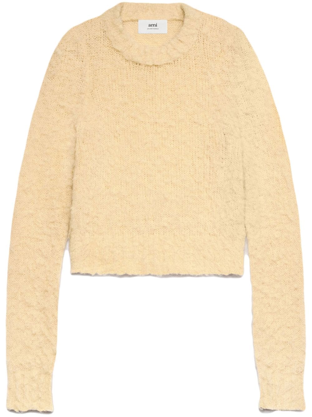 AMI Paris Pullover mit Rundhalsausschnitt - Nude von AMI Paris