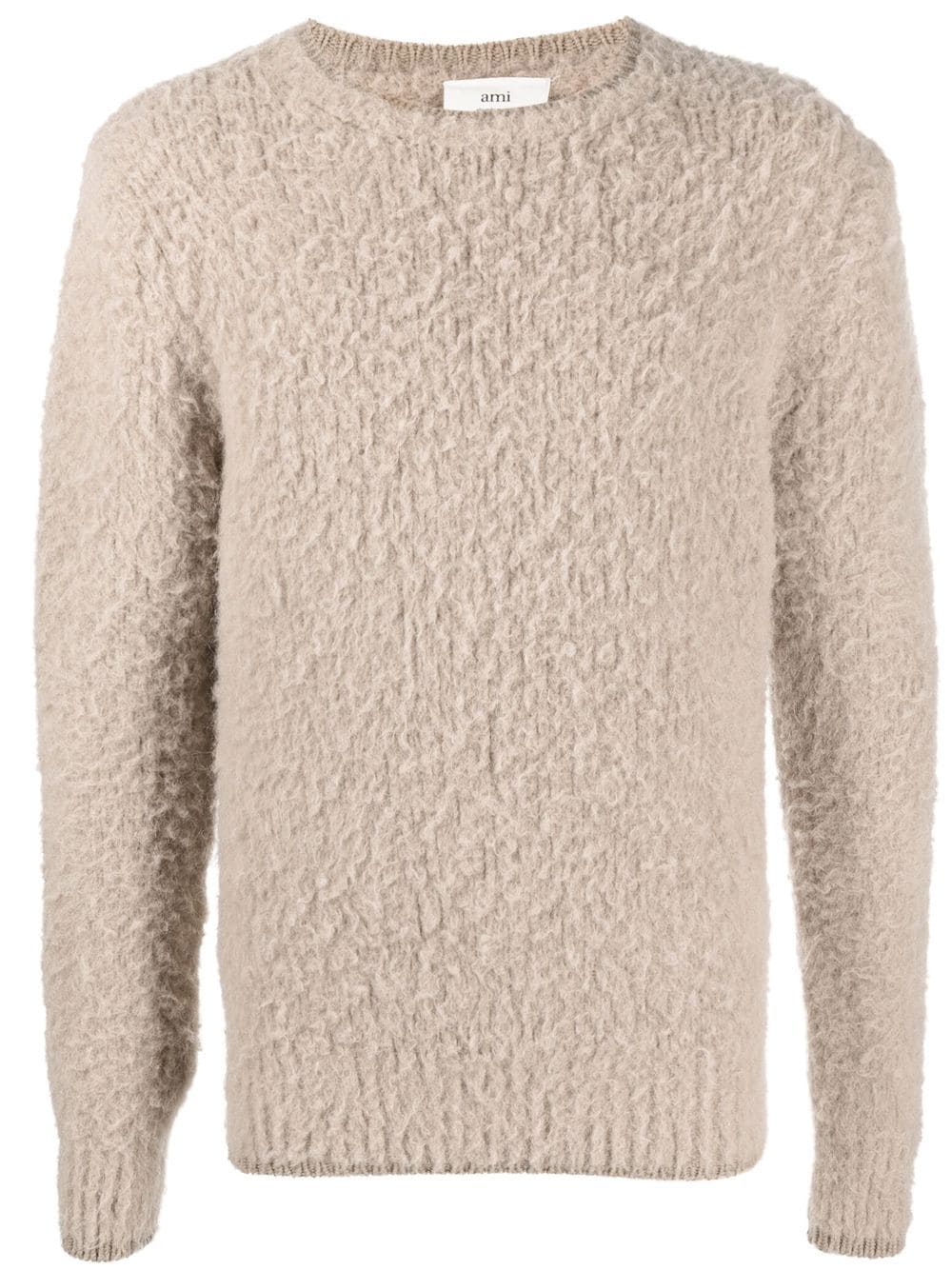 AMI Paris Pullover mit Rundhalsausschnitt - Nude von AMI Paris