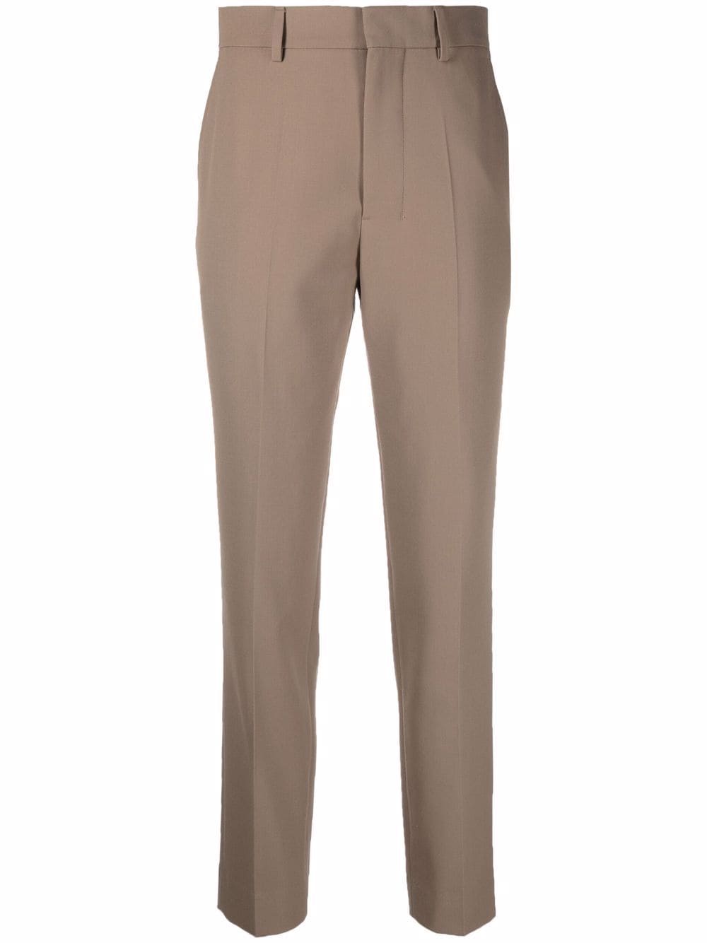 AMI Paris Tapered-Hose mit hohem Bund - Nude von AMI Paris