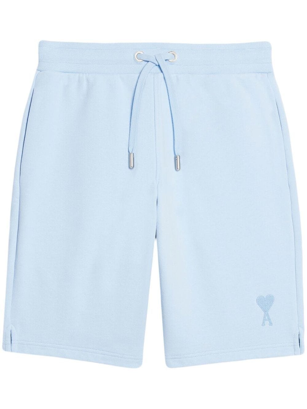 AMI Paris Joggingshorts mit Logo-Stickerei - Blau von AMI Paris