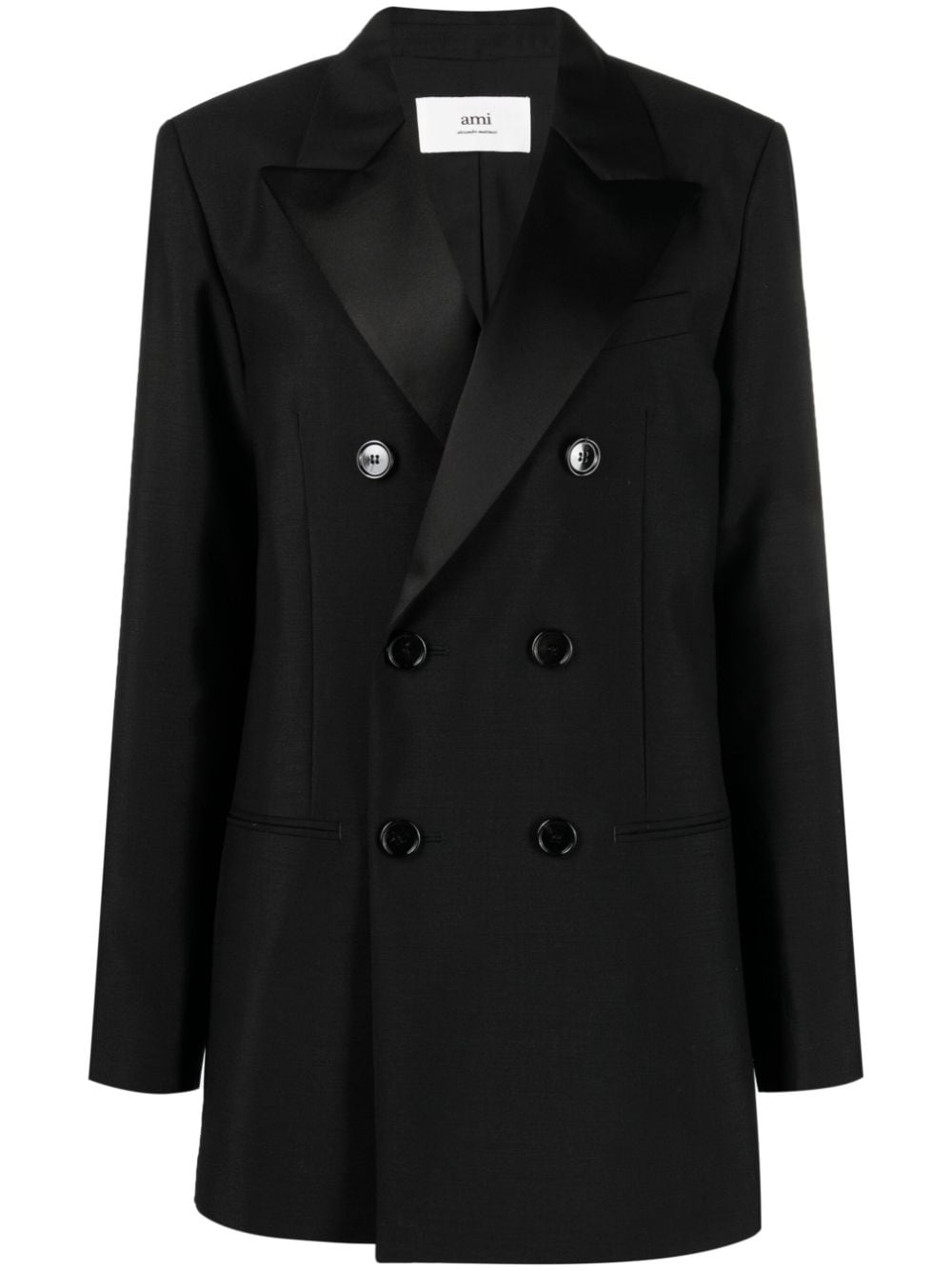 AMI Paris Doppelreihiger Blazer - Schwarz von AMI Paris