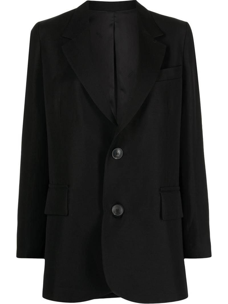 AMI Paris Einreihiger Blazer - Schwarz von AMI Paris