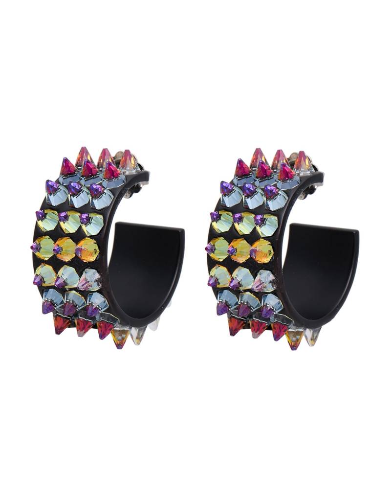 AMINA MUADDI Ohrring Damen Schwarz von AMINA MUADDI