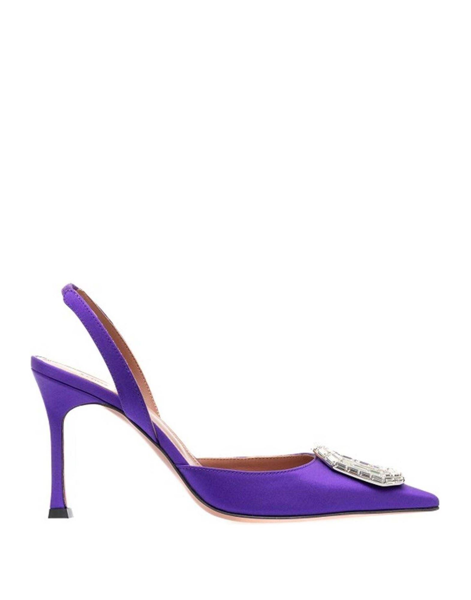 AMINA MUADDI Pumps Damen Violett von AMINA MUADDI