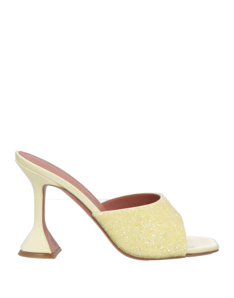 AMINA MUADDI Sandale Damen Pastellgelb von AMINA MUADDI