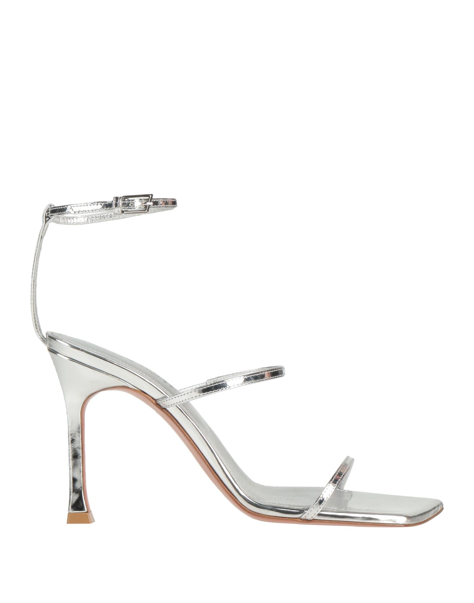 AMINA MUADDI Sandale Damen Silber von AMINA MUADDI