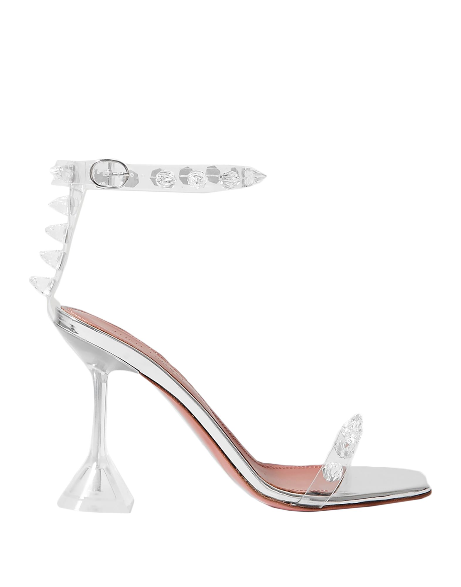 AMINA MUADDI Sandale Damen Transparent AMINA MUADDI Sandale Damen Transparent von AMINA MUADDI