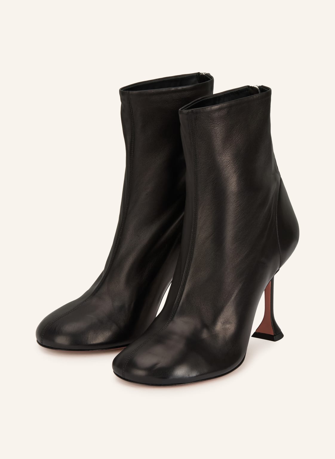 Amina Muaddi Stiefeletten schwarz von AMINA MUADDI