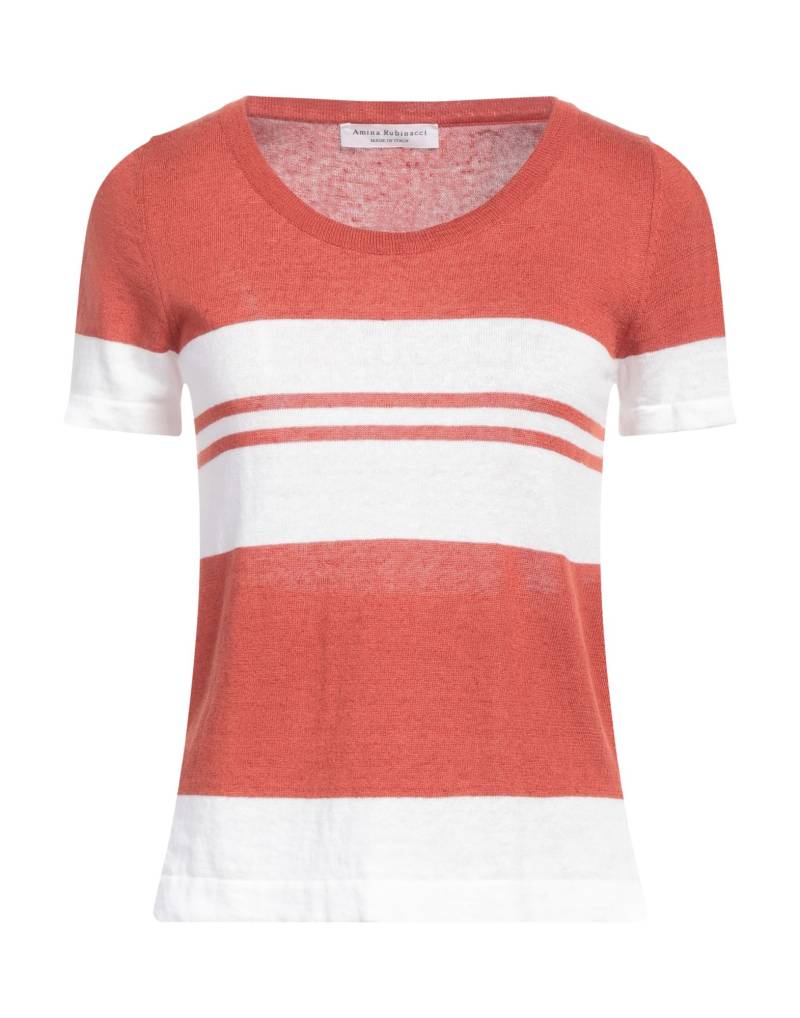 AMINA RUBINACCI Pullover Damen Rostrot von AMINA RUBINACCI