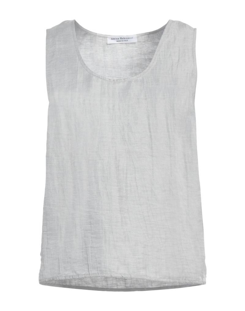 AMINA RUBINACCI Top Damen Grau von AMINA RUBINACCI
