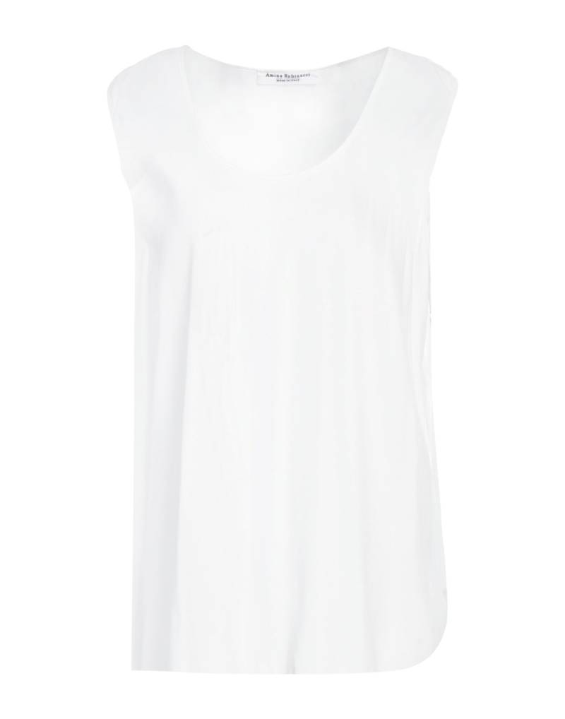 AMINA RUBINACCI Top Damen Weiß von AMINA RUBINACCI