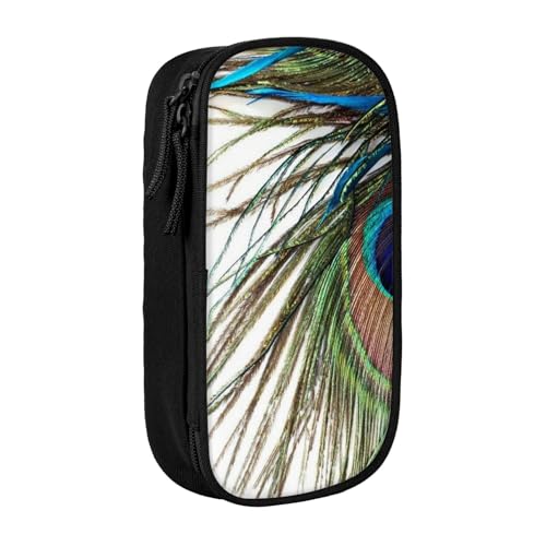 AMINNU Federmäppchen, Multifunktionales Federmäppchen, Schülermäppchen, mit Reißverschluss, geeignet für Schulen und Büros, Unisex, Schwarz , Einheitsgröße, Kosmetiktasche von AMINNU