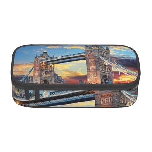 AMINNU Schönes Federmäppchen mit großer Kapazität, Multifunktionales Federmäppchen, Federmäppchen für Teenager, mit Reißverschluss, geeignet für Schulen und Büros., Schwarz , Einheitsgröße, von AMINNU