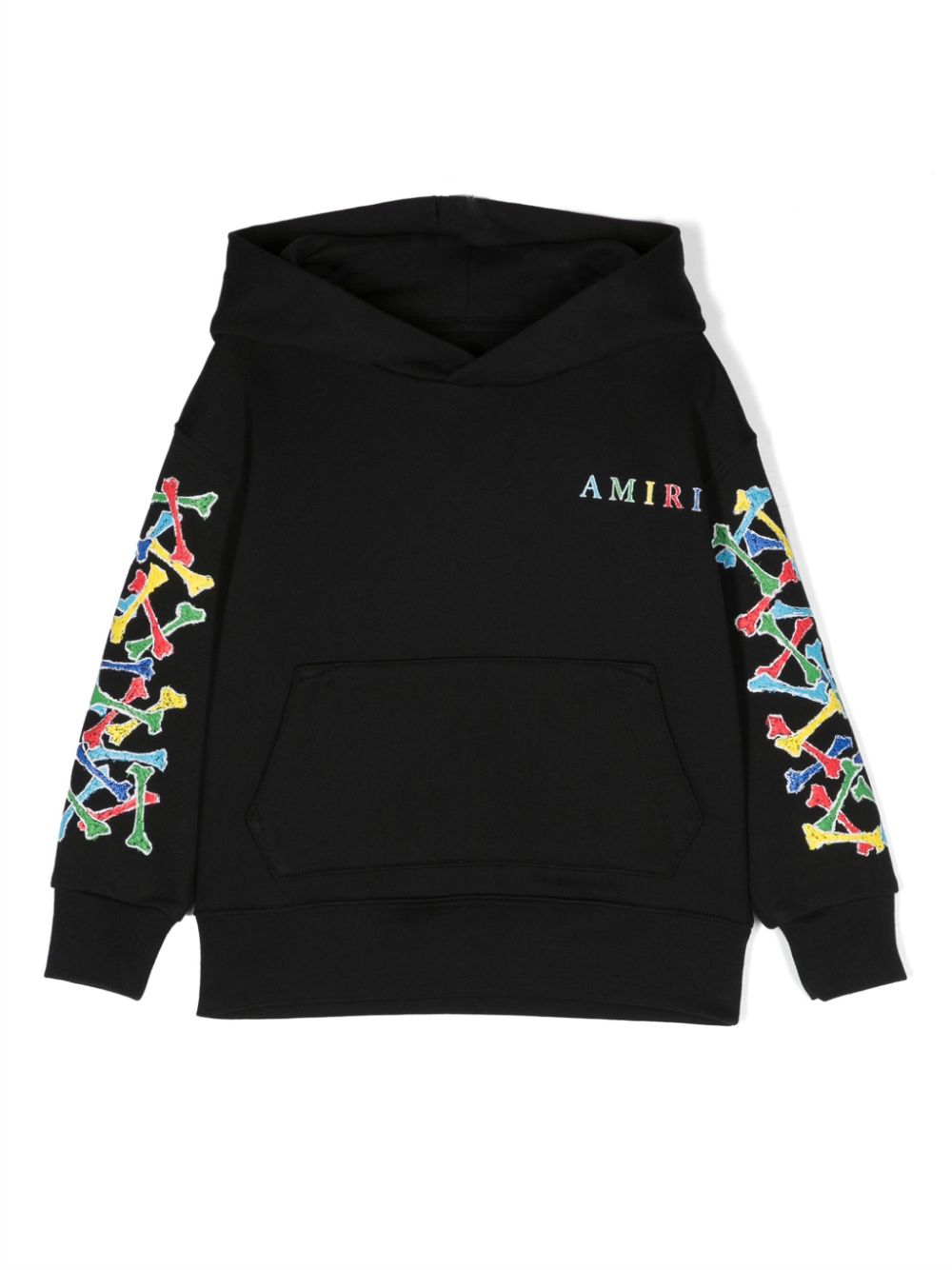 AMIRI KIDS Bones Scribble Kapuzenpullover - Schwarz von AMIRI KIDS