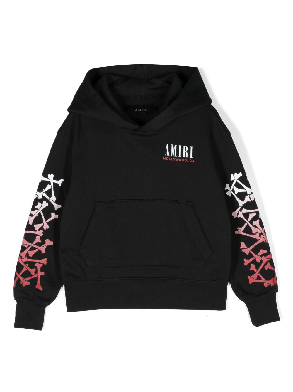 AMIRI KIDS Hoodie mit Knochen-Print - Schwarz von AMIRI KIDS