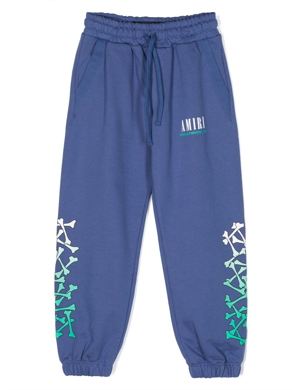 AMIRI KIDS Jogginghose mit Knochen-Print - Blau von AMIRI KIDS