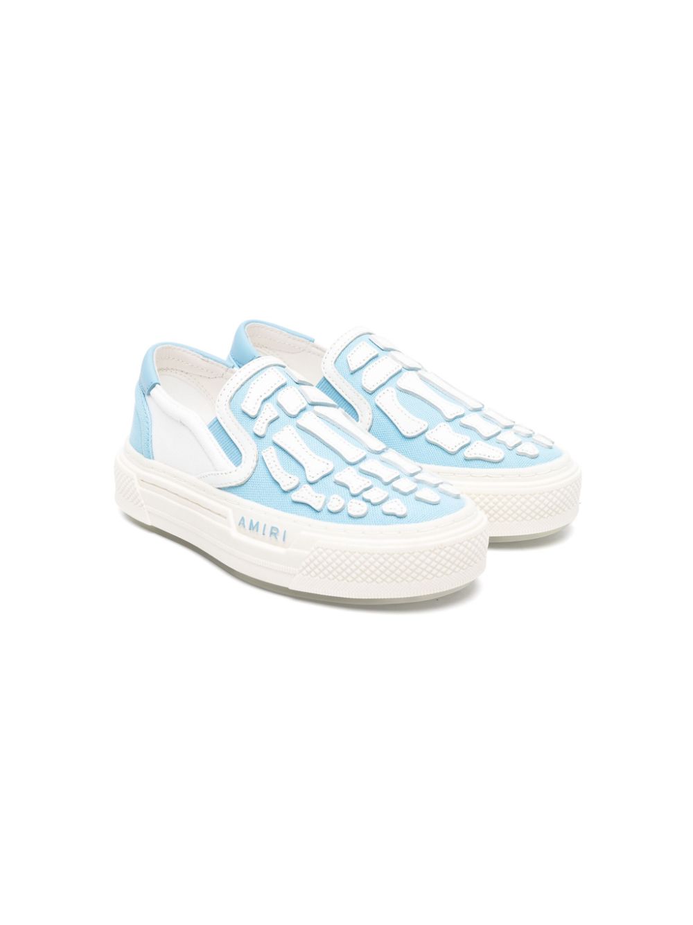 AMIRI KIDS Bones Slip-On-Sneakers - Weiß von AMIRI KIDS