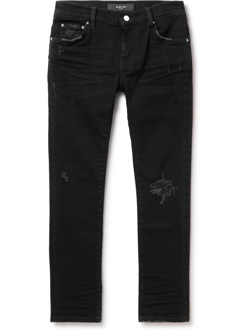 AMIRI KIDS - Skinny-Fit Distressed Jeans - Men - Black - 10 von AMIRI KIDS
