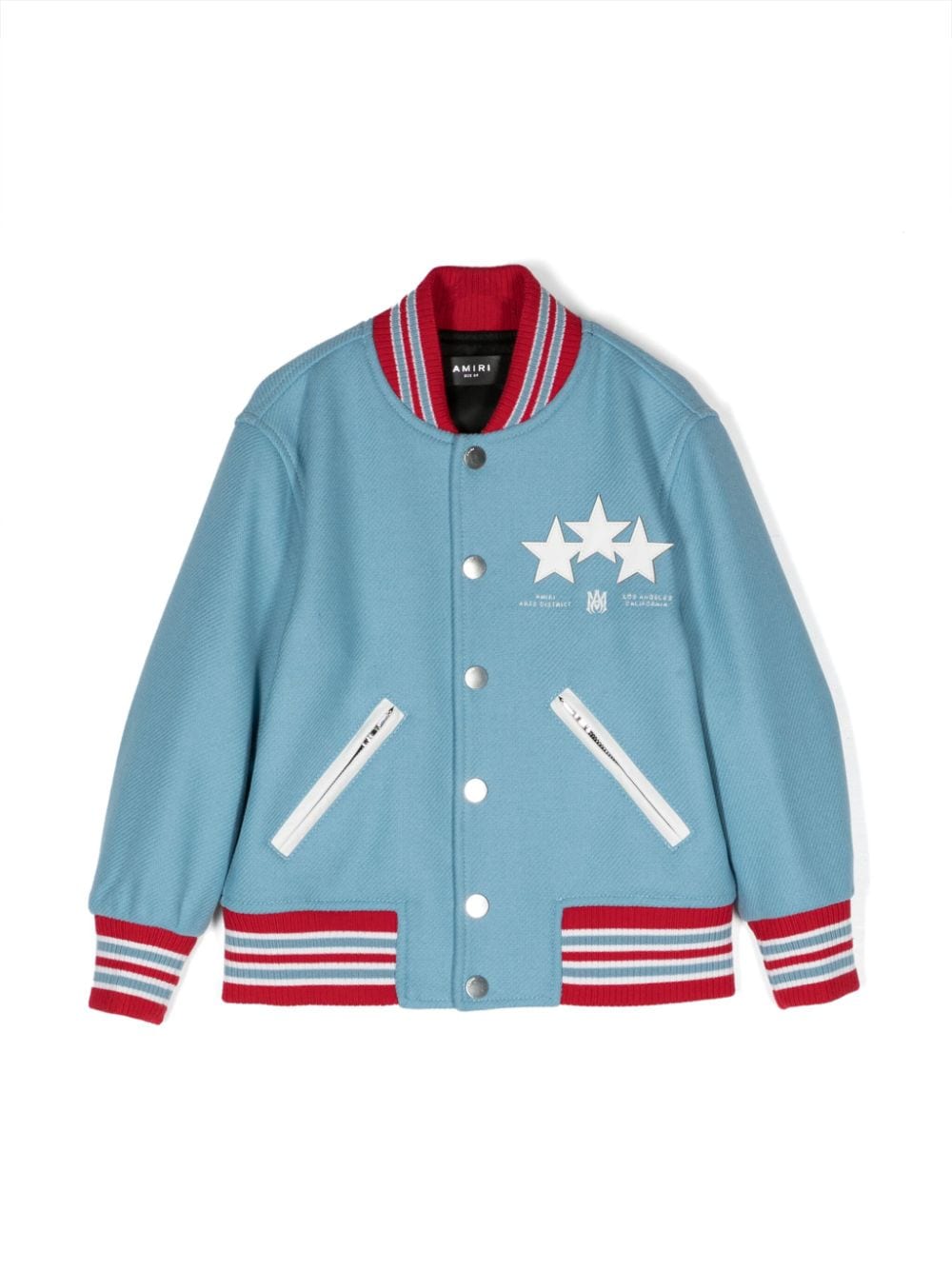 AMIRI KIDS Star Varsity Bomberjacke im College-Look - Blau von AMIRI KIDS