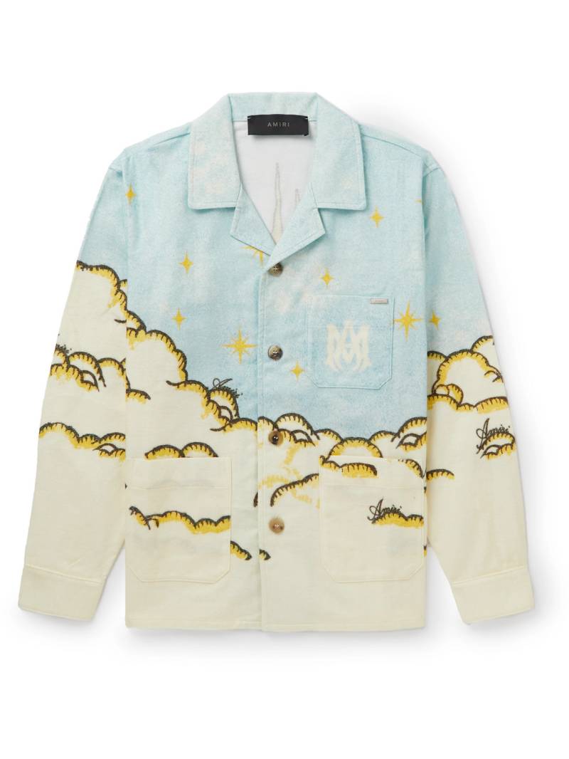 AMIRI KIDS - Sunscape Printed Cotton-Flannel Pyjama Shirt - Men - Multi - 10 von AMIRI KIDS