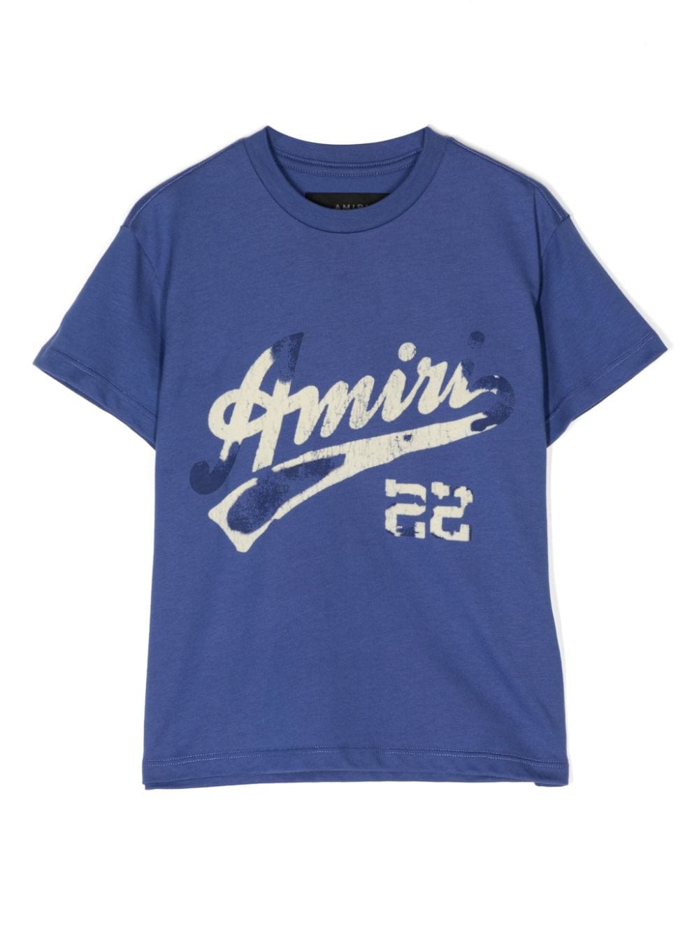 AMIRI KIDS T-Shirt mit Logo-Print - Blau von AMIRI KIDS