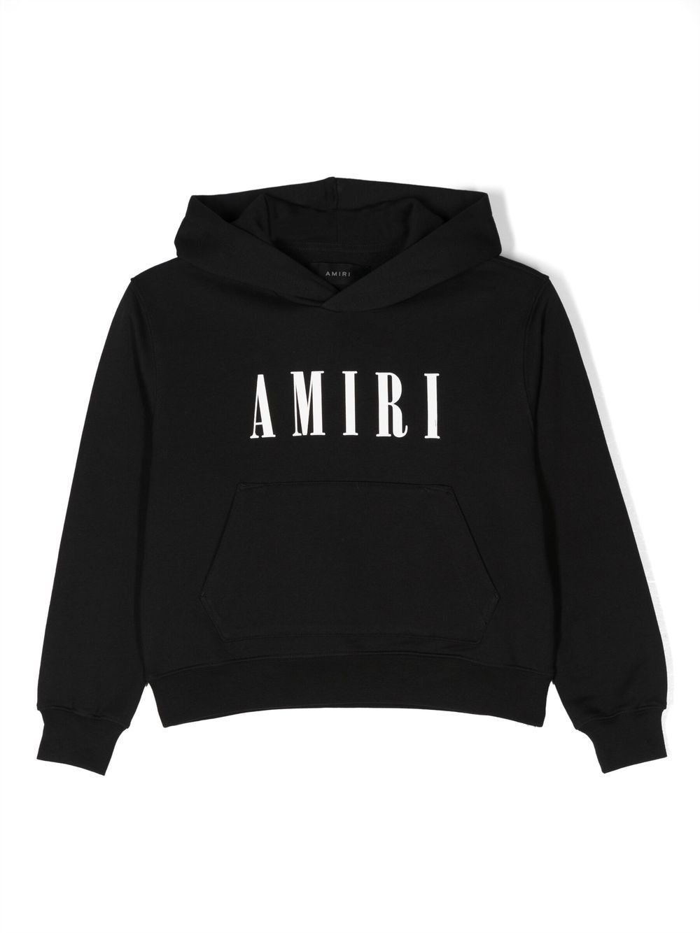 AMIRI KIDS Hoodie mit Logo-Print - Schwarz von AMIRI KIDS