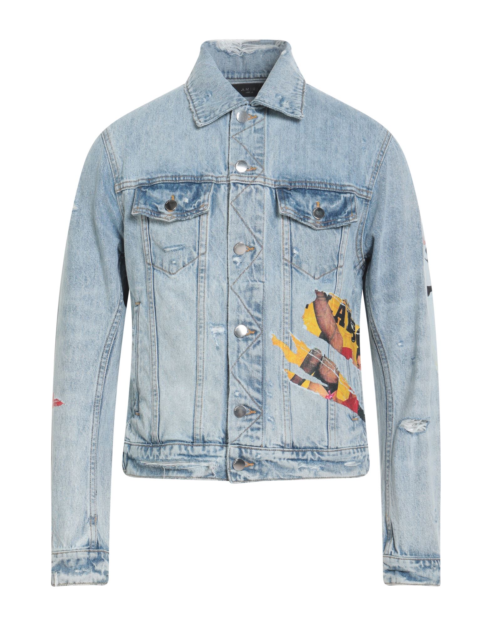 AMIRI x PLAYBOY Jeansjacke/-mantel Herren Blau von AMIRI x PLAYBOY