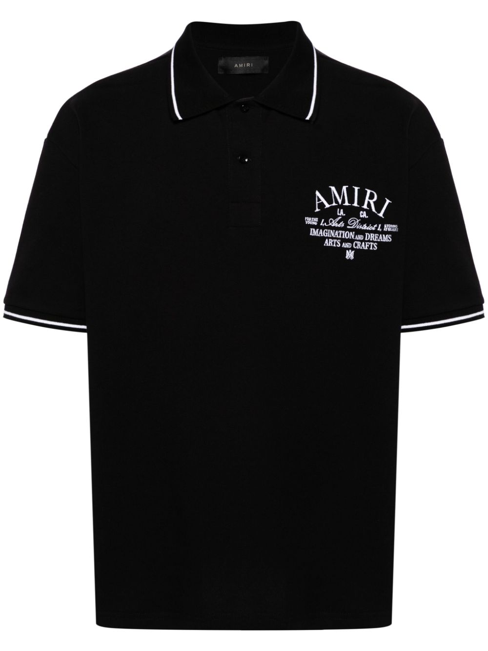 AMIRI Arts District Poloshirt - Schwarz von AMIRI