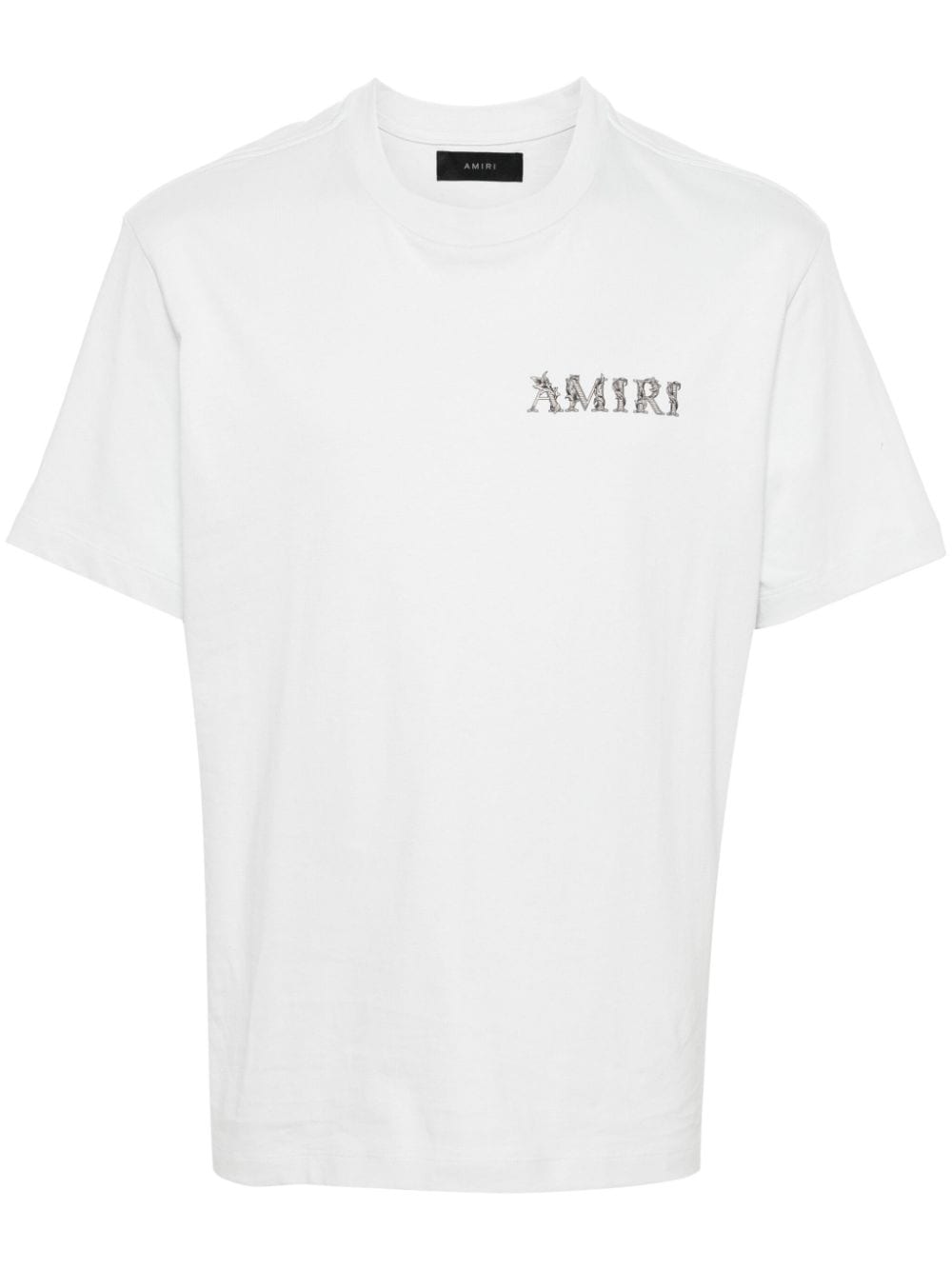 AMIRI Baroque T-Shirt mit Logo-Print - Grau von AMIRI