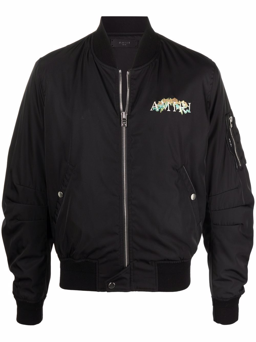 AMIRI Bomberjacke mit Logo-Print - Schwarz von AMIRI