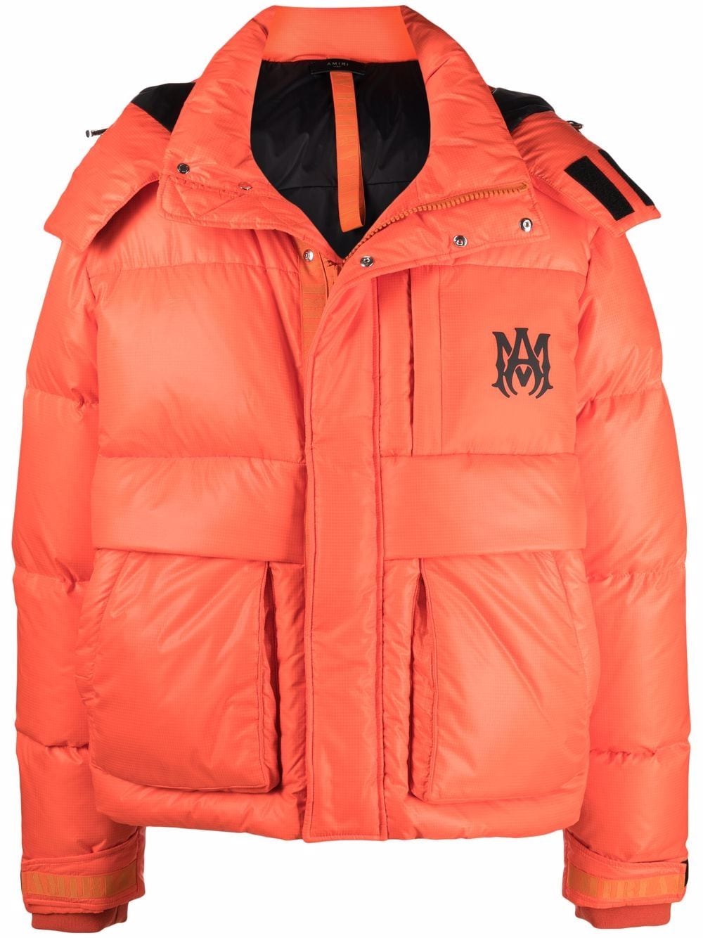 AMIRI Daunenjacke mit Kapuze - Orange von AMIRI